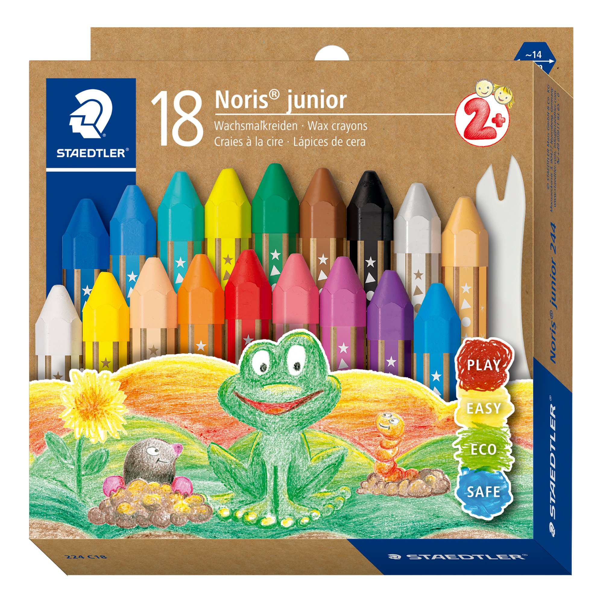 Noris Junior 224 Wax Crayon STAEDTLER