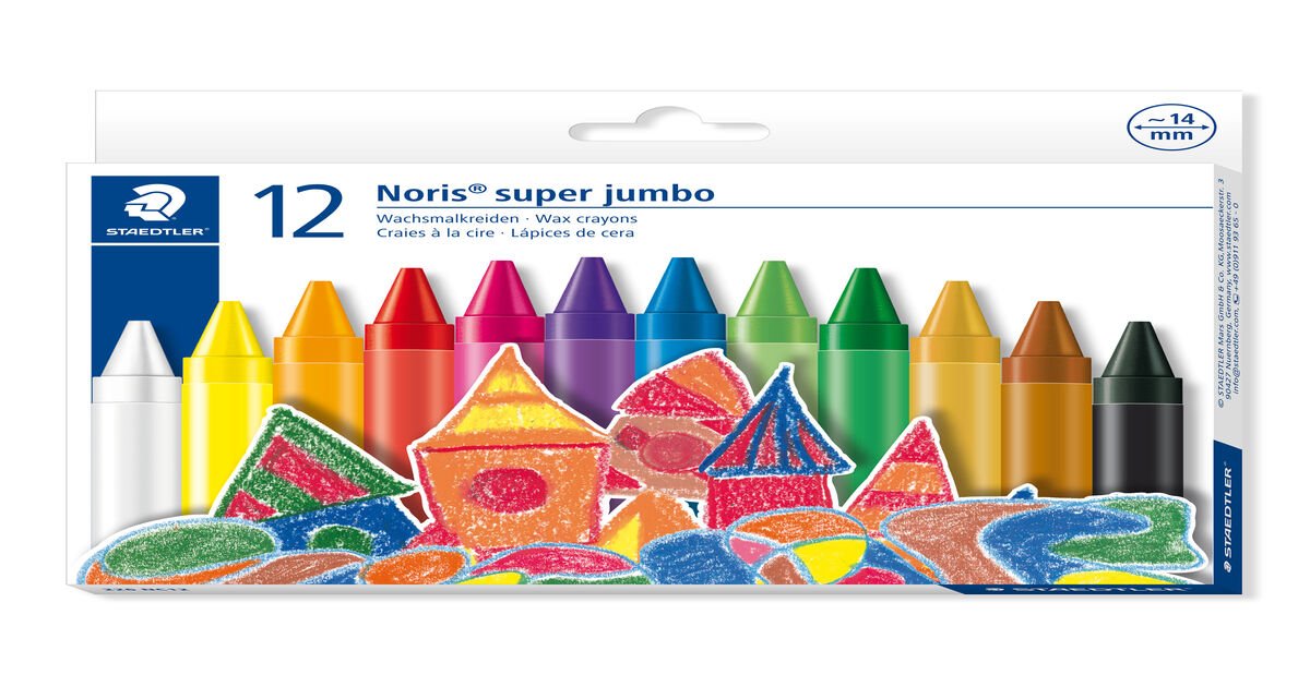 Noris Super Jumbo Super Jumbo Wax Crayon Staedtler