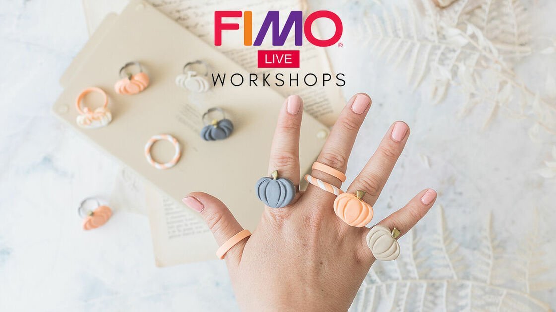 Trendige Kürbis Chunky Rings mit Lisa Trendige Kürbis Chunky Rings mit Lisa