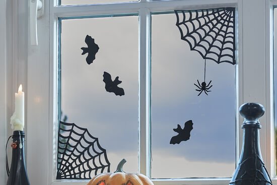 Teias de aranha decorativas DIY em massa de modelar FIMO com leather-effect