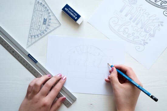 Hand Lettering materiale