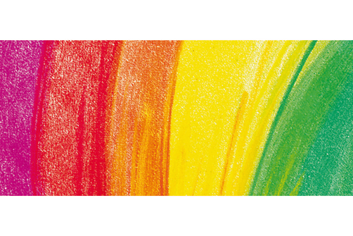 Gessetto soft pastel - Tecnica arcobaleno