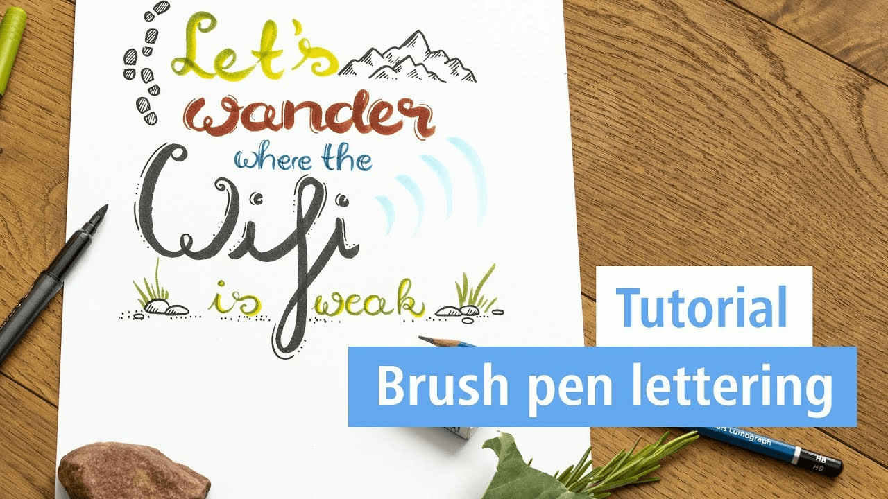 Review de los Staedtler Brush Pens para Lettering 