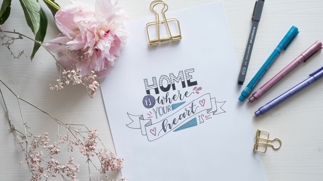 How to create your hand-lettered quote