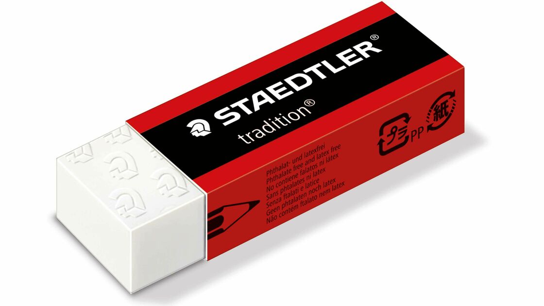 Staedtler PVC/Latex Free Eraser 2 Pack: Humber