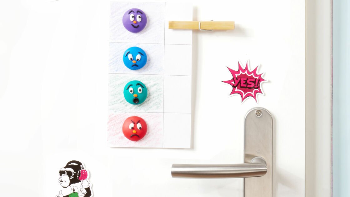 Show how you feel right now with FIMO kids mood indicator