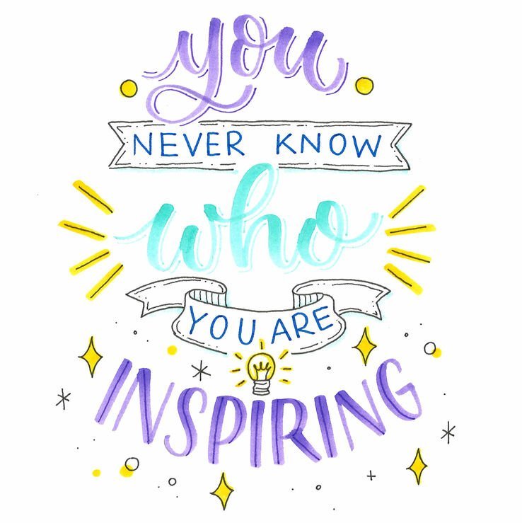 Handlettering Sprüche und Vorlagen für jeden Anlass