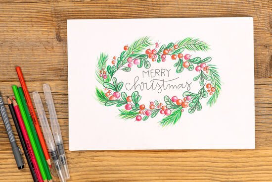 What to Write in a Christmas Card | The Nonsense Maker Blog