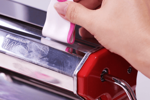 Mezclar colores de FIMO con la máquina de pasta