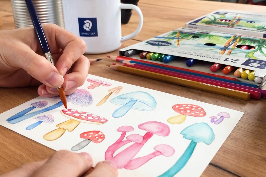 Técnicas de dibujo con lápices de colores con Melanie Übleis | STAEDTLER