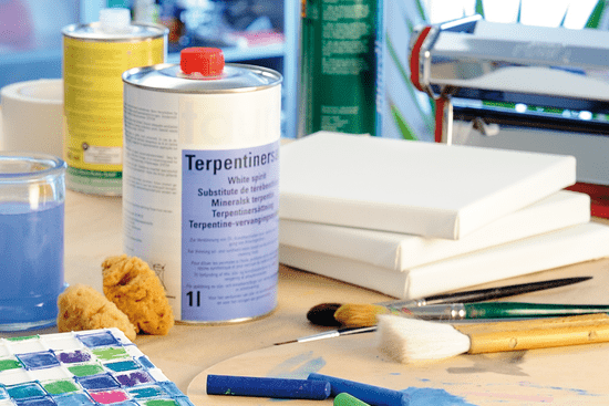 Accessoires utiles pour la peinture au pastel à l'huile