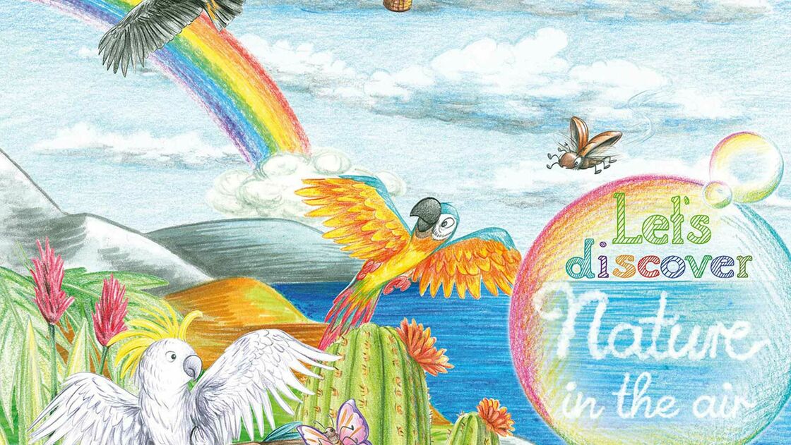 Nature through children's eyes: World Kids Colouring Day 2022 is dedicated to the habitat of the air