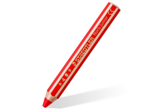 Crayon de couleur pour enfant - 3 en 1 - étui de 6