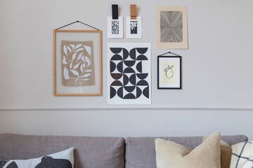 DIY gallery wall – Imperfection