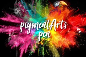Gamme pigment arts pen — Encre Multi Ink innovante