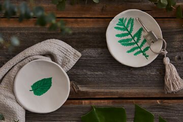 FIMOair leaf bowl - Biophilic design