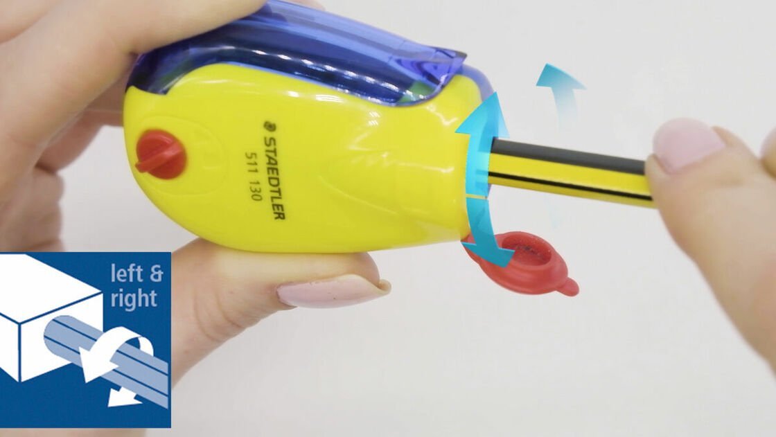 How to use the Noris 511 130 tub sharpener STAEDTLER