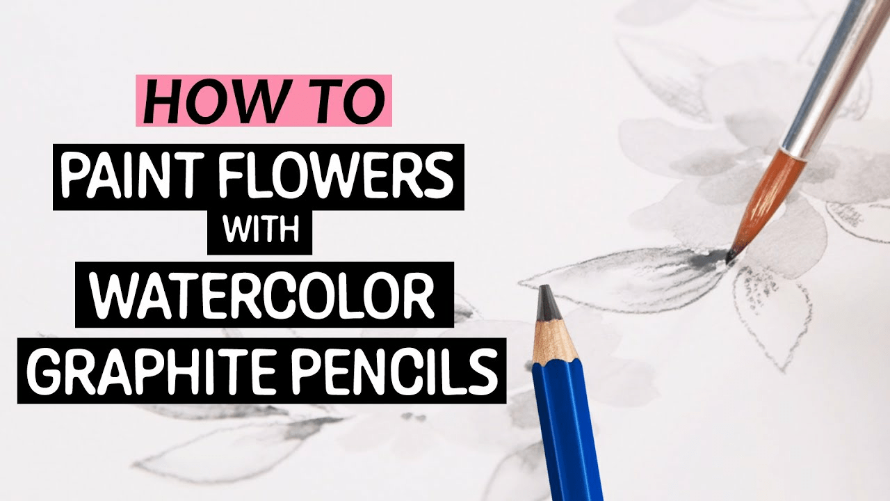 Watercolour brush pens: learning painting techniques correctly