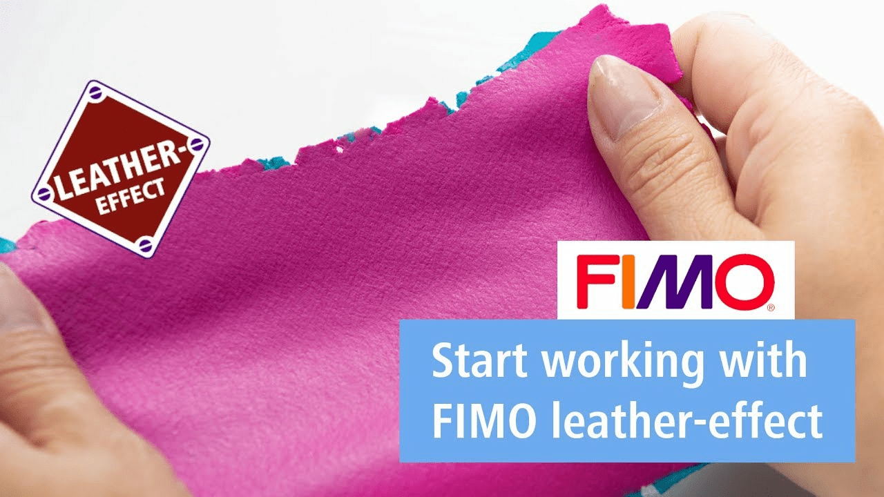 FIMO leather-effect – A guide to getting started with the leather