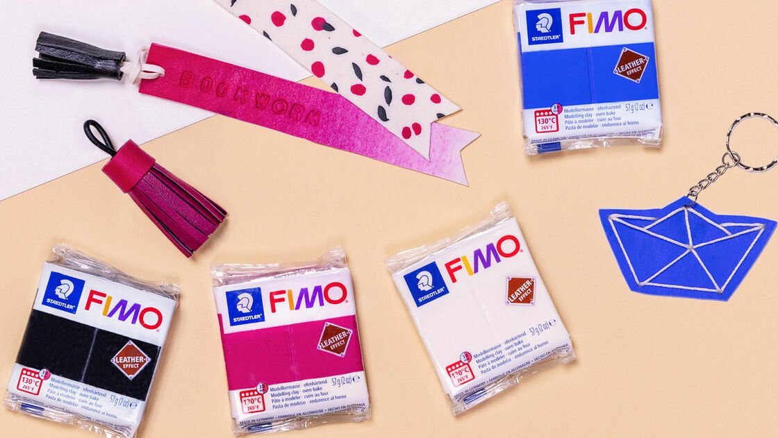 FIMO begeistert im Lederlook: FIMO leather-effect FIMO begeistert im Lederlook: FIMO leather-effect