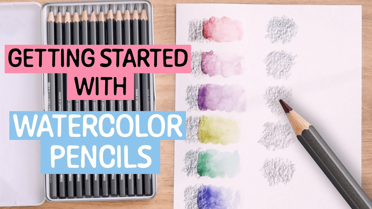 HOW TO USE WATERCOLOR PENCILS - Guide for Beginners 