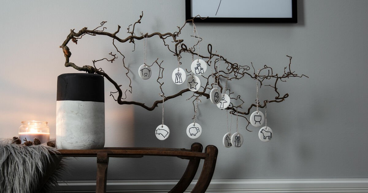 DIY Weihnachtskrippe mal anders