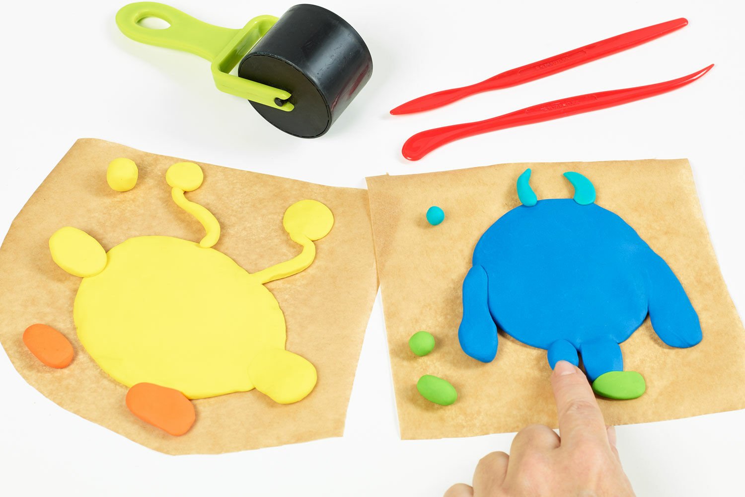 Art and craft materials for children aged 2 and up
