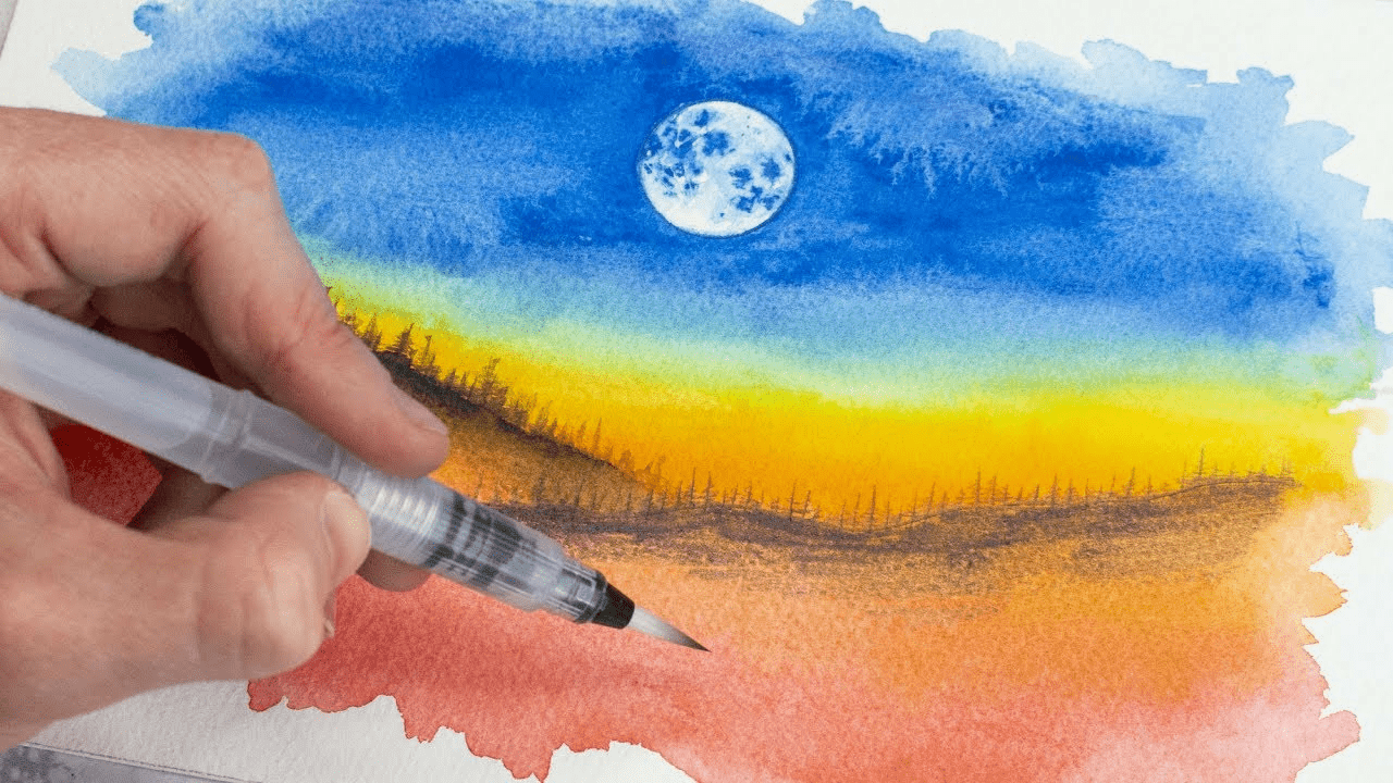 An Easy Watercolor Pencil Tutorial