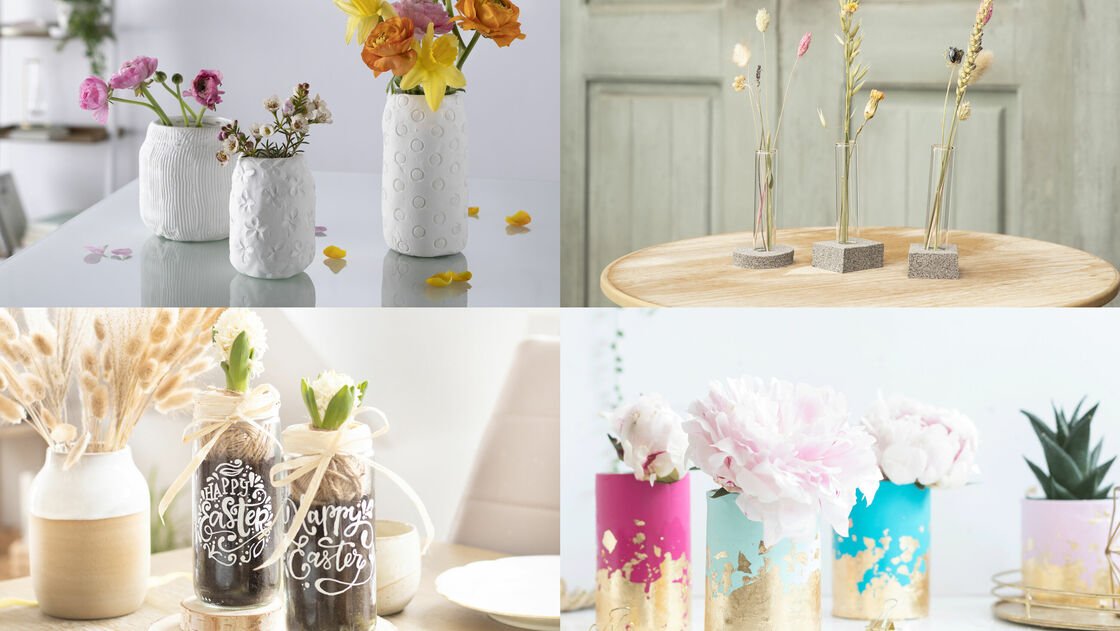 DIY Vasen selber machen - Kreative Ideen und Anleitungen für individuelle Deko