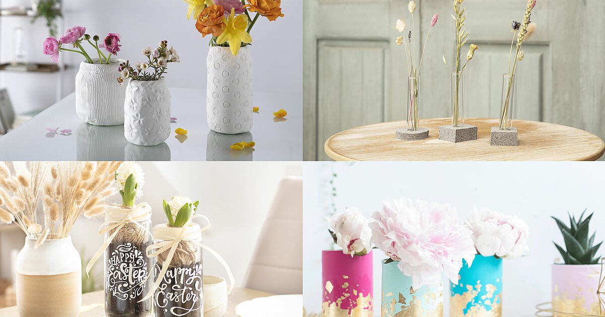 Get Creative with DIY Vases