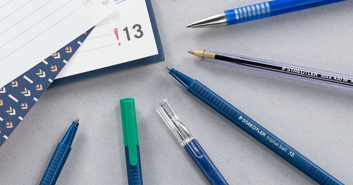 Staedtler 10 Color Ballpoint Pen Set - FLAX art & design