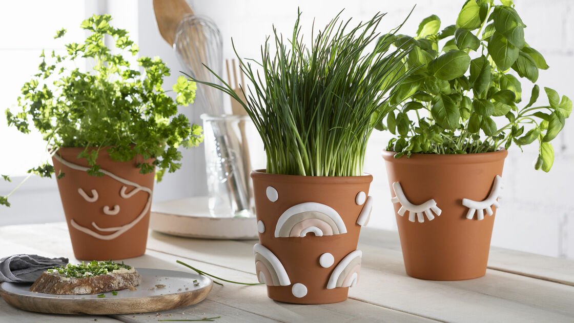 Upcycling - vaso artesanal para plantas