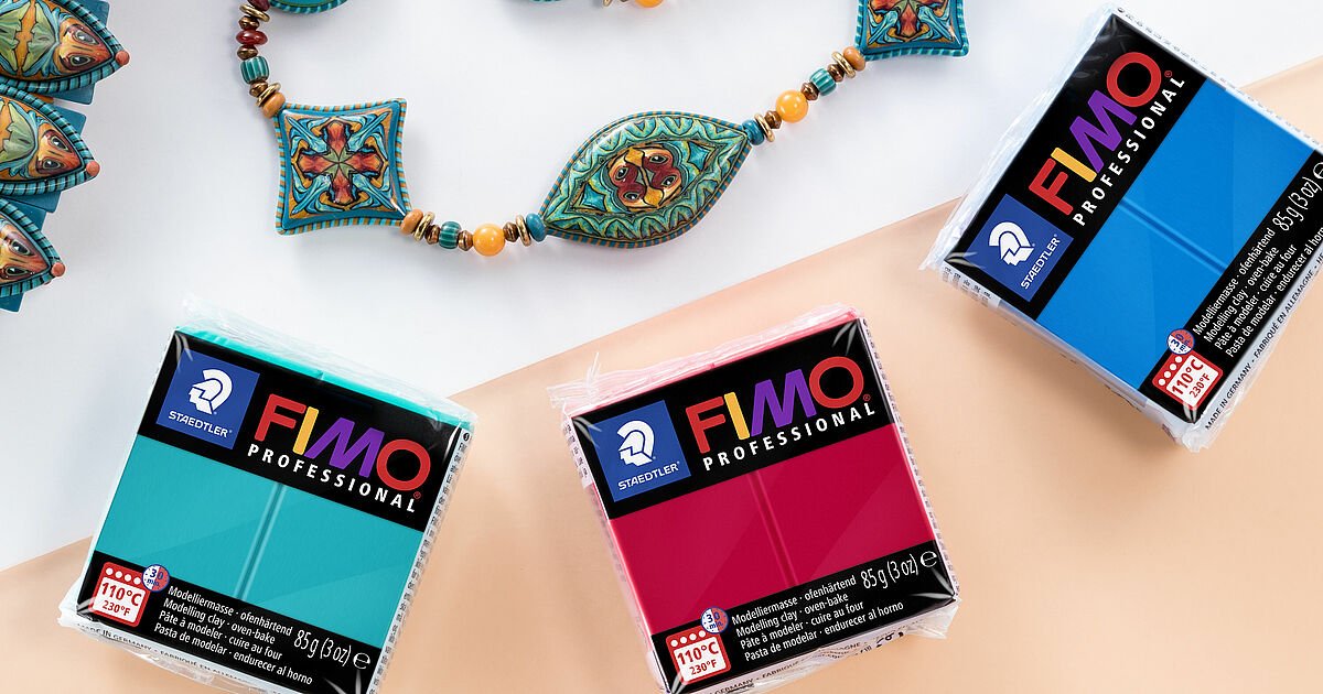 FIMO professional: Dimensionally stable modeling clay for intricate results