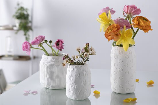 Upcycling Vase im Scandi-Style mit FIMOair