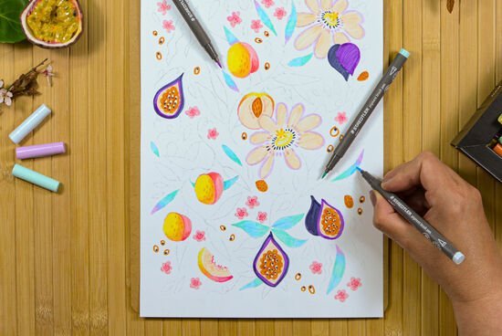 1 Pezzo Libro Da Colorare Ad Acquerello Creativo, Sketchbook A