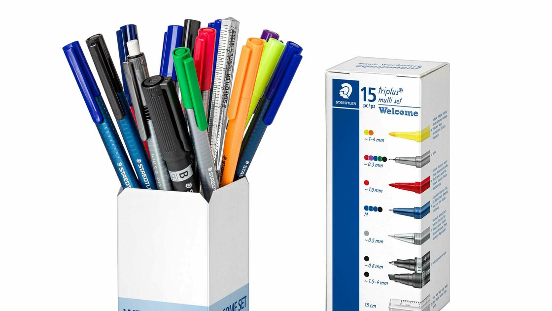 On the go with the mobility sets from STAEDTLER