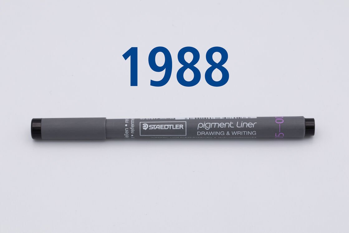 1988 Pigment liner STAEDTLER