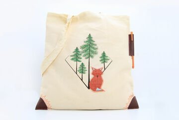Wanderlust – Textile upcycling with FIMO leather-effect and textile makers