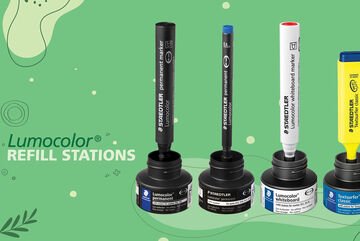 Come usare le refill station STAEDTLER