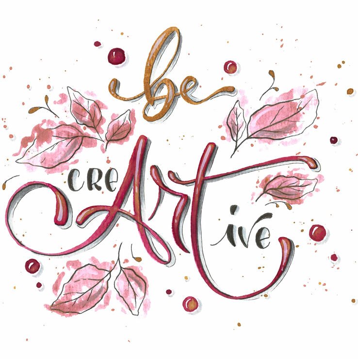 Handlettering Sprüche und Vorlagen für jeden Anlass