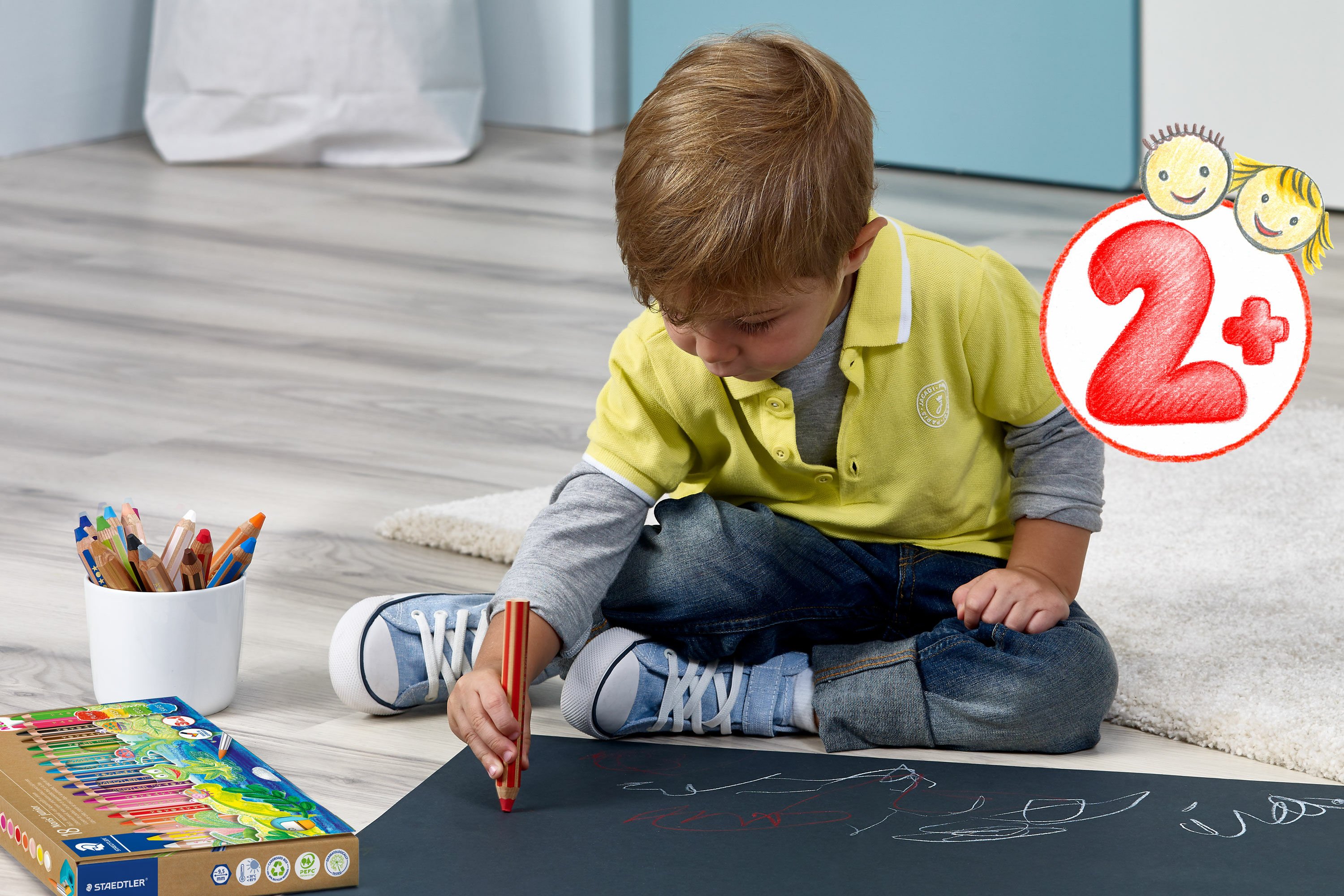 Lengtegraad stil Bewusteloos Knutselspullen en tekenspullen voor kinderen vanaf 2 jaar | STAEDTLER
