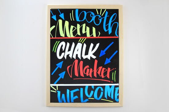 How to use chalk markers