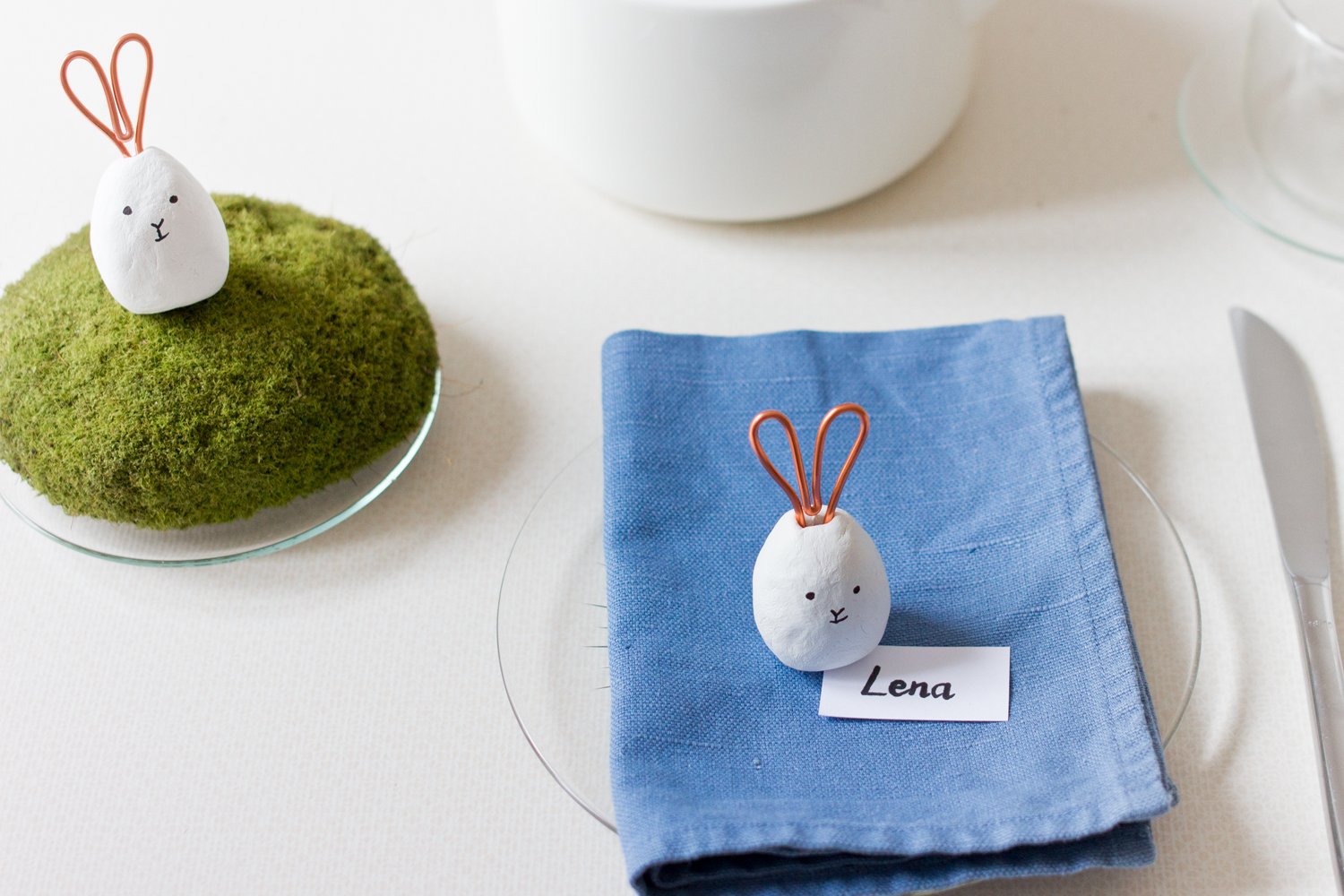 DIY FIMO Egg bunnies