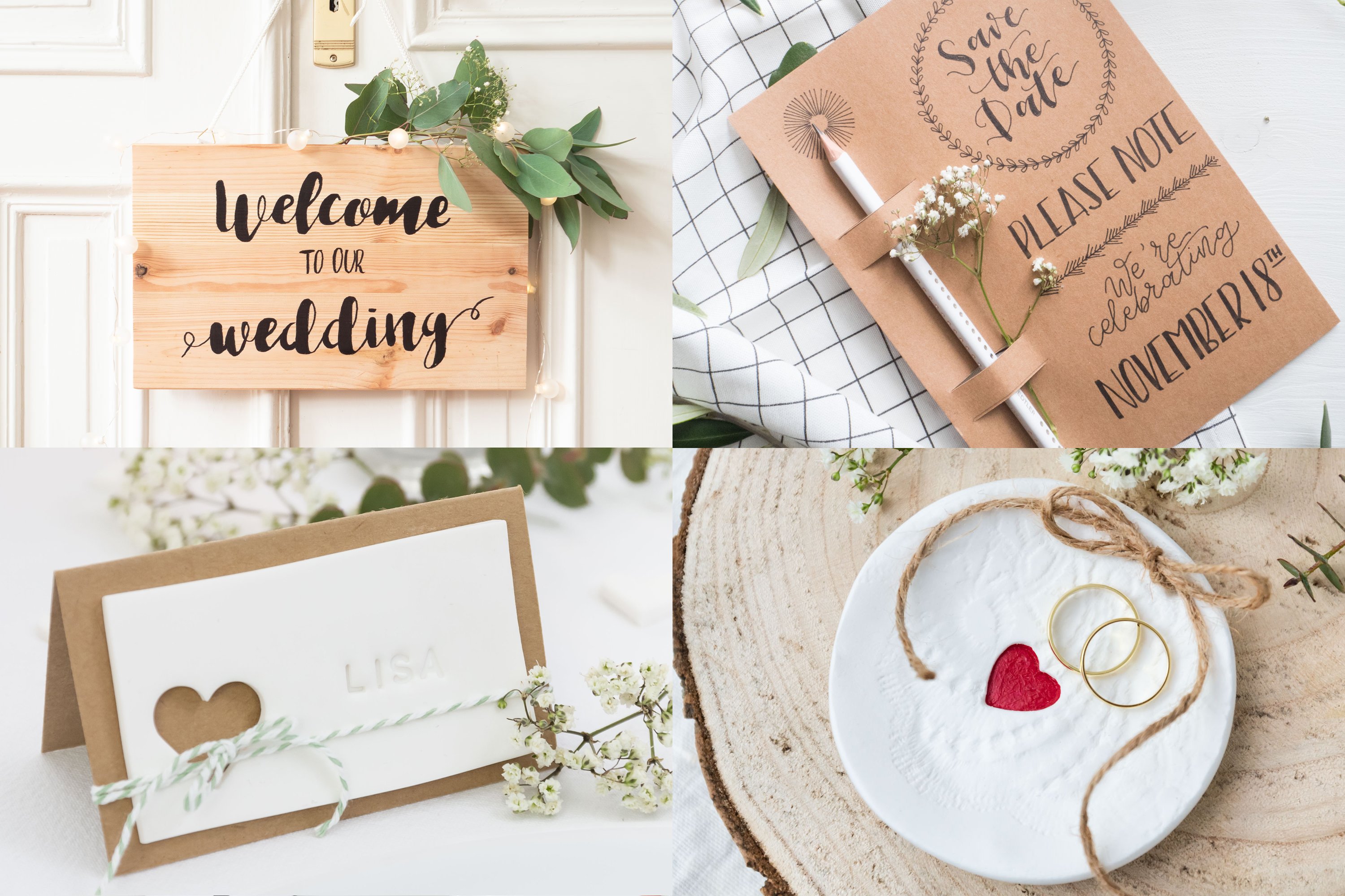 DIY wedding: Ideas and instructions for the most beautiful day of your life