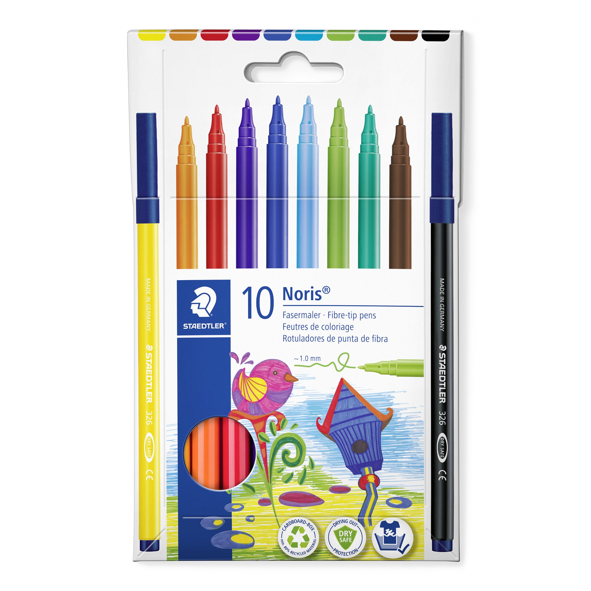 Penna Schneider Pictus Fineliner - Tratto 0.05mm, Confezione Da 6, Blu - Foto 10