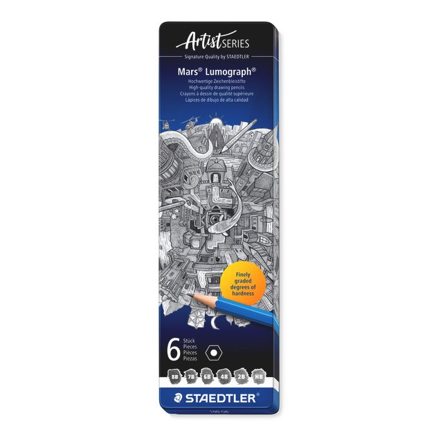 STAEDTLER Mars Lumograph 100 G6 manufacturer preview