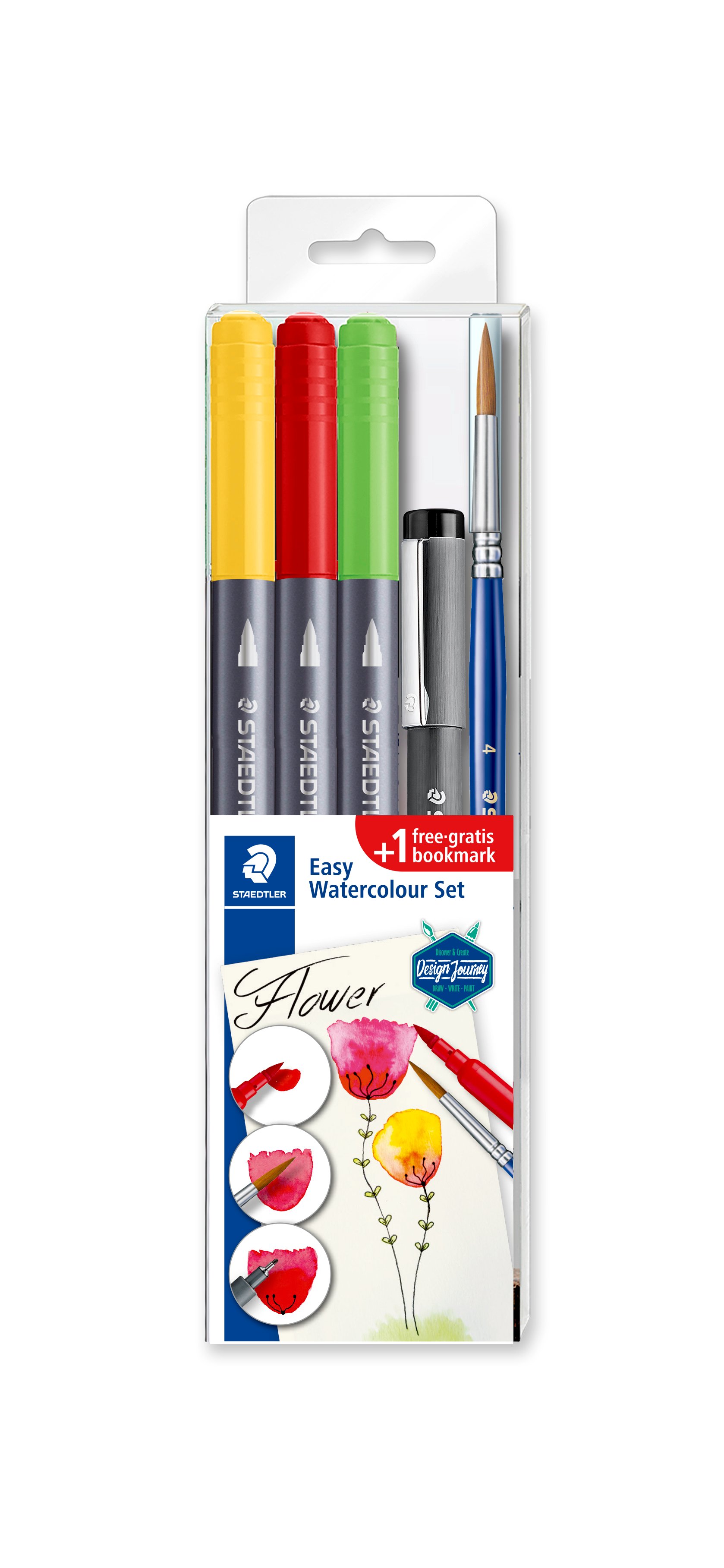 STAEDTLER® 3001 Doubleended watercolour brush pen STAEDTLER