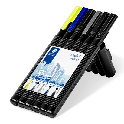 Staedtler Triplus Micro Portamine 0,7 Mm – 10 Pezzi, Matita Meccanica Di Precisione, Confezione Da 29,8 X 32 X 23,3 Cm