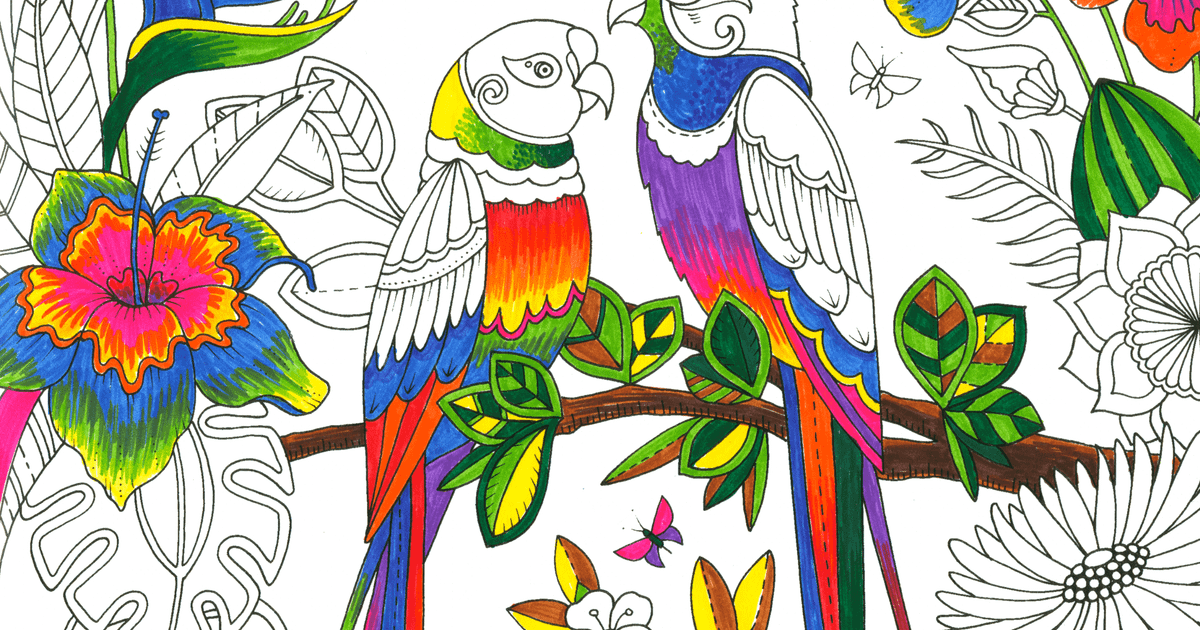 Tips for colouring with fibre-tip pens | STAEDTLER