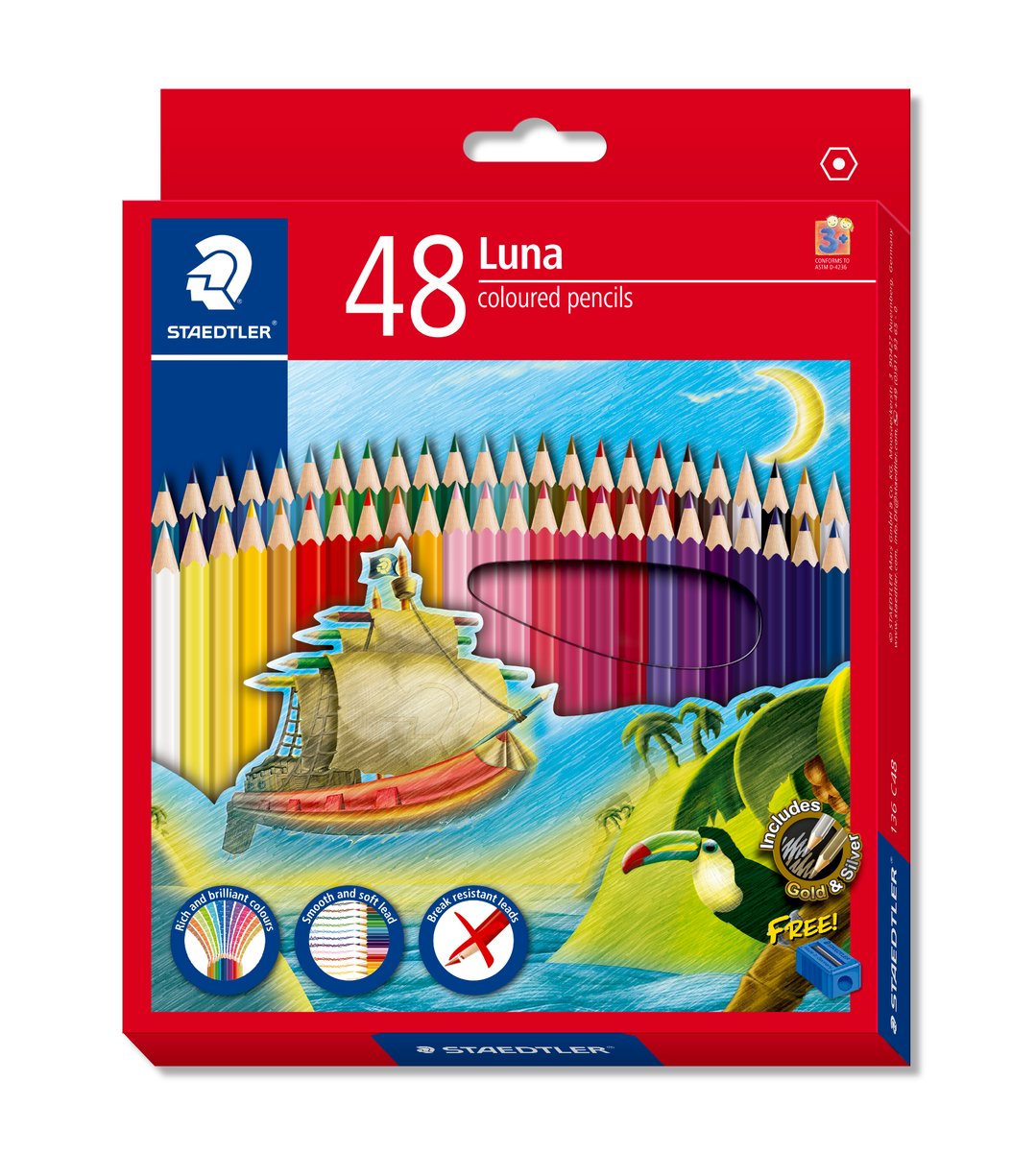 LUNA 136 - Coloured pencil | STAEDTLER